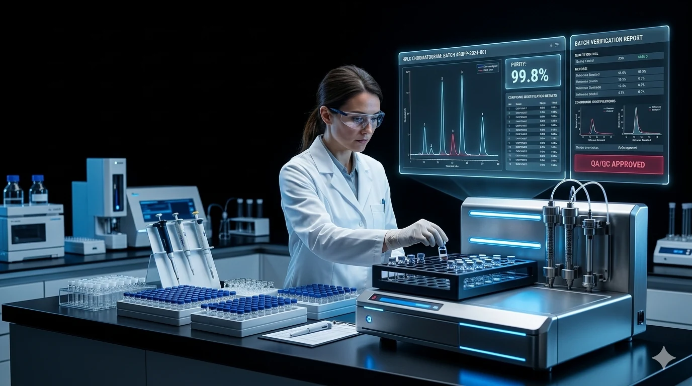 Analisis de pureza por lote: como lo hacemos