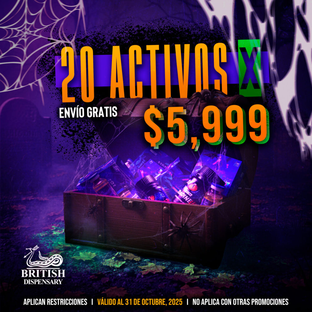 20 VIALES U ORALES X $5,999