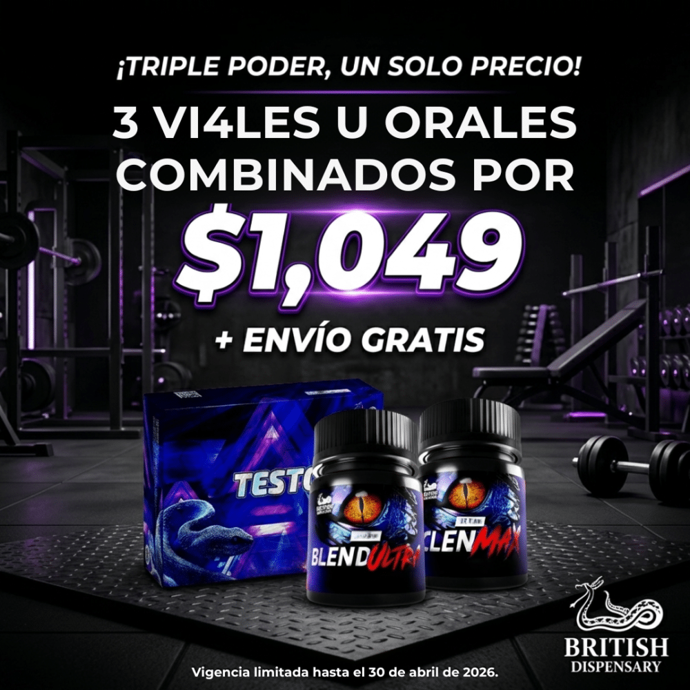 3 ACTIVOS COMBINADOS x $ 1,049